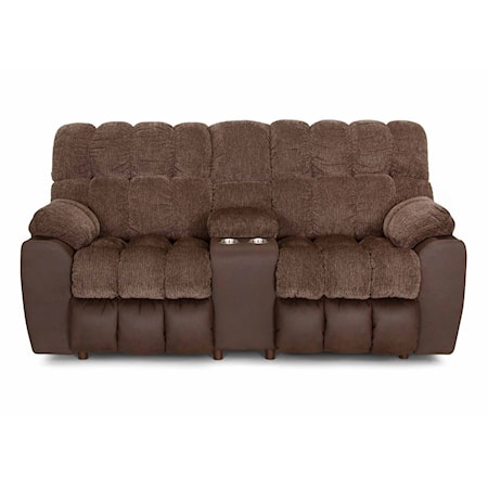 Power Reclining Console Loveseat