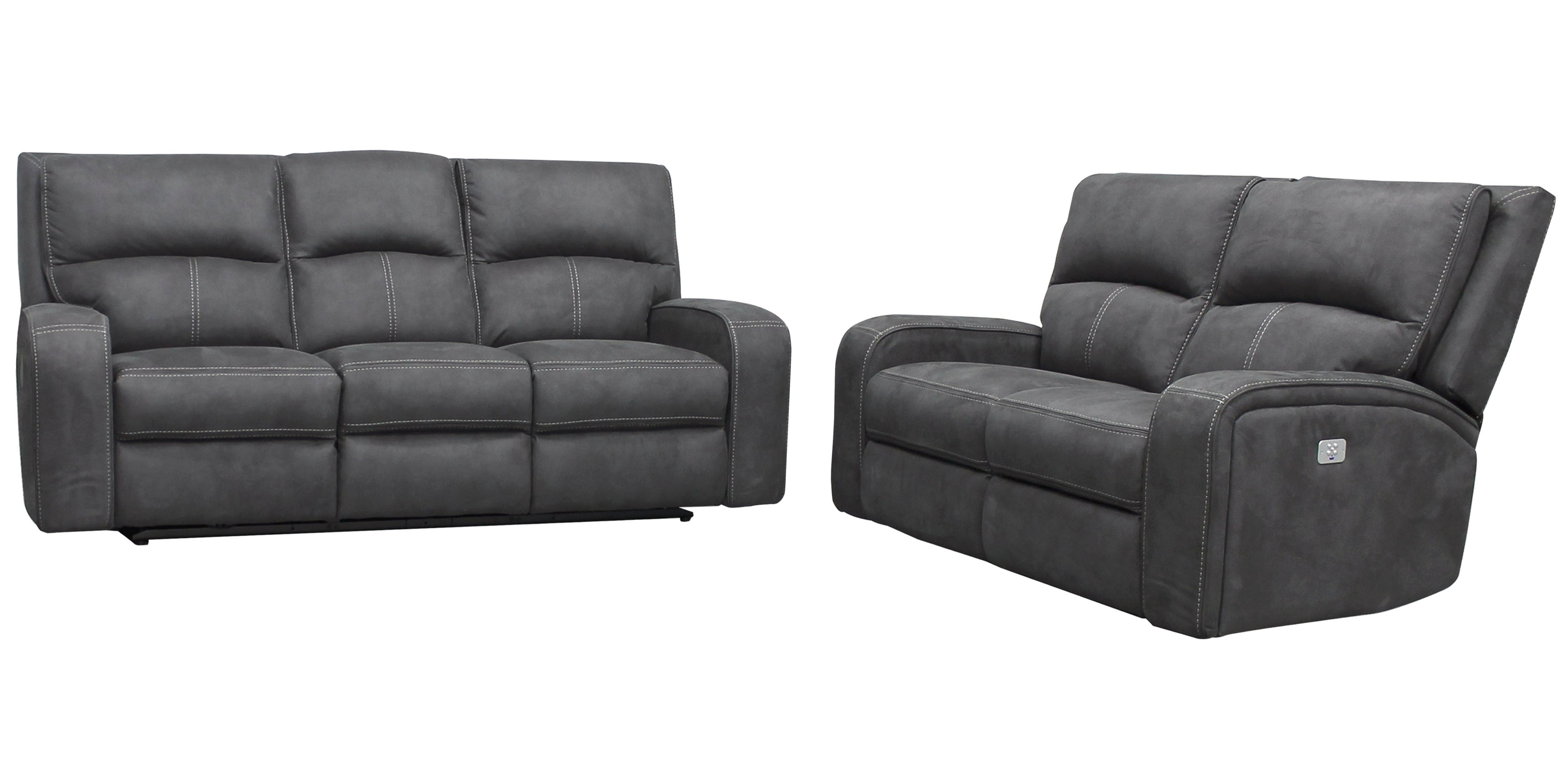 Parker Living Polaris Power Reclining Sofa and Loveseat Set
