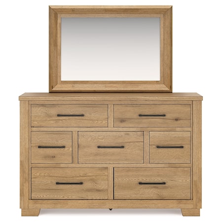 Dresser and Mirror