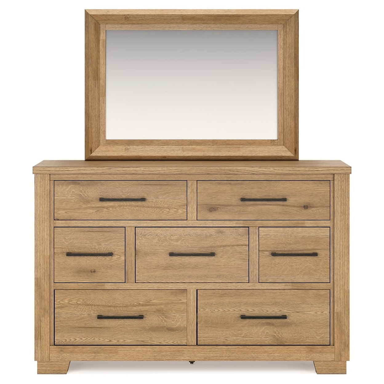 Michael Alan Select Galliden Dresser and Mirror