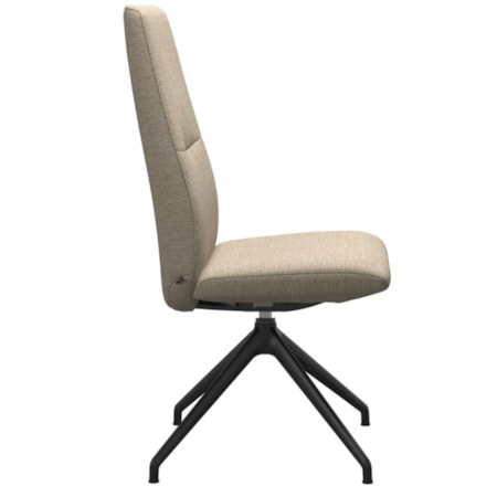 Side Chair with High Back and D350 Base