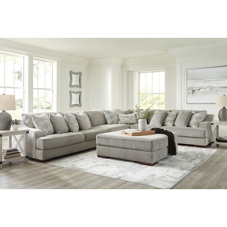 4-Piece Sectional Sofa