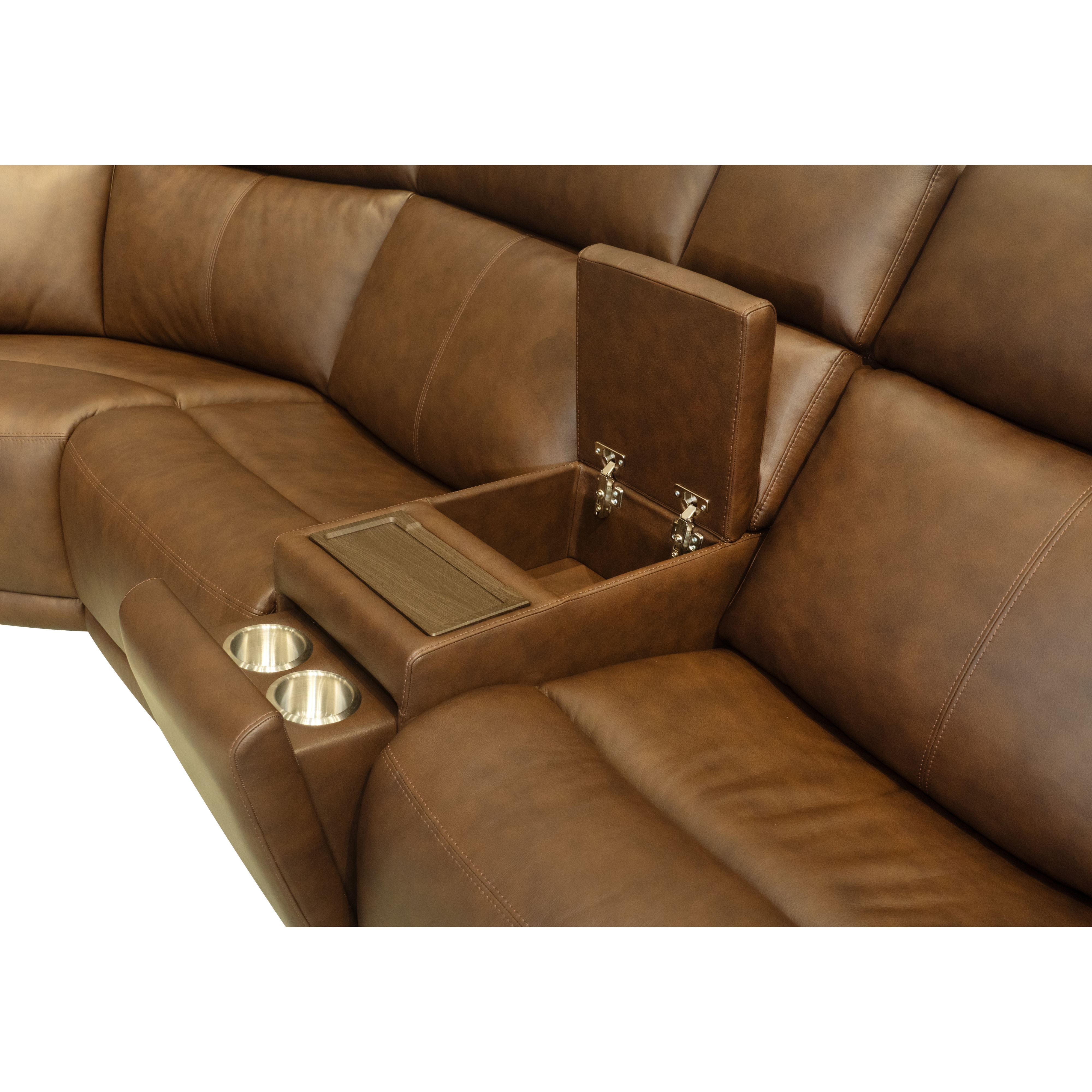 Flexsteel Alister 6-Piece Power Gliding Sectional Sofa