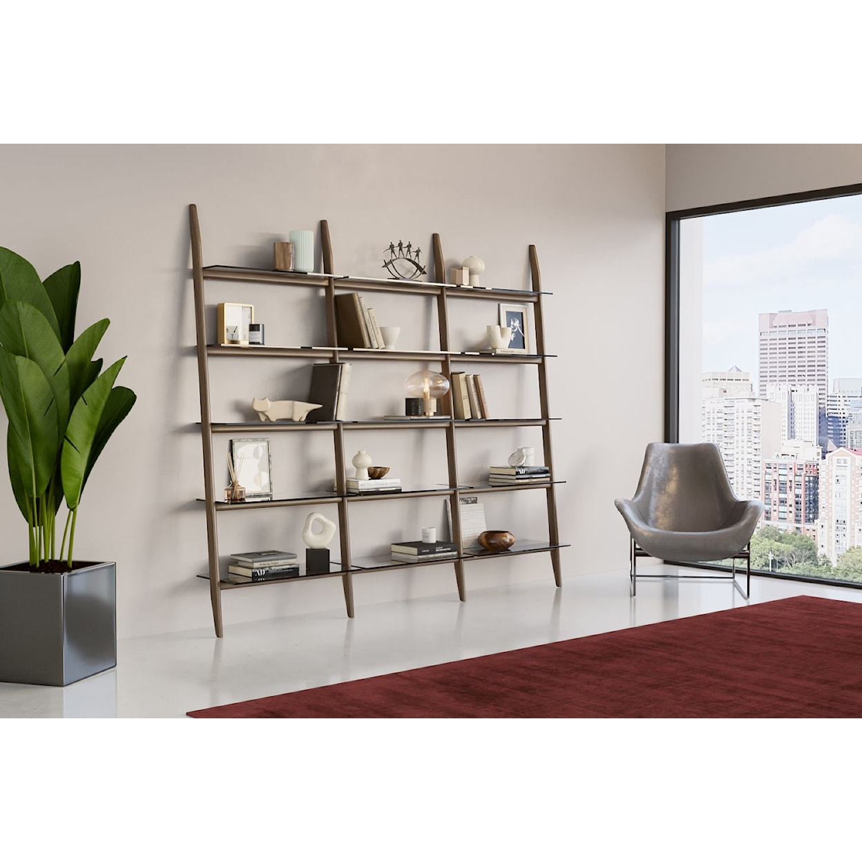 BDI Stiletto Leaning Shelf