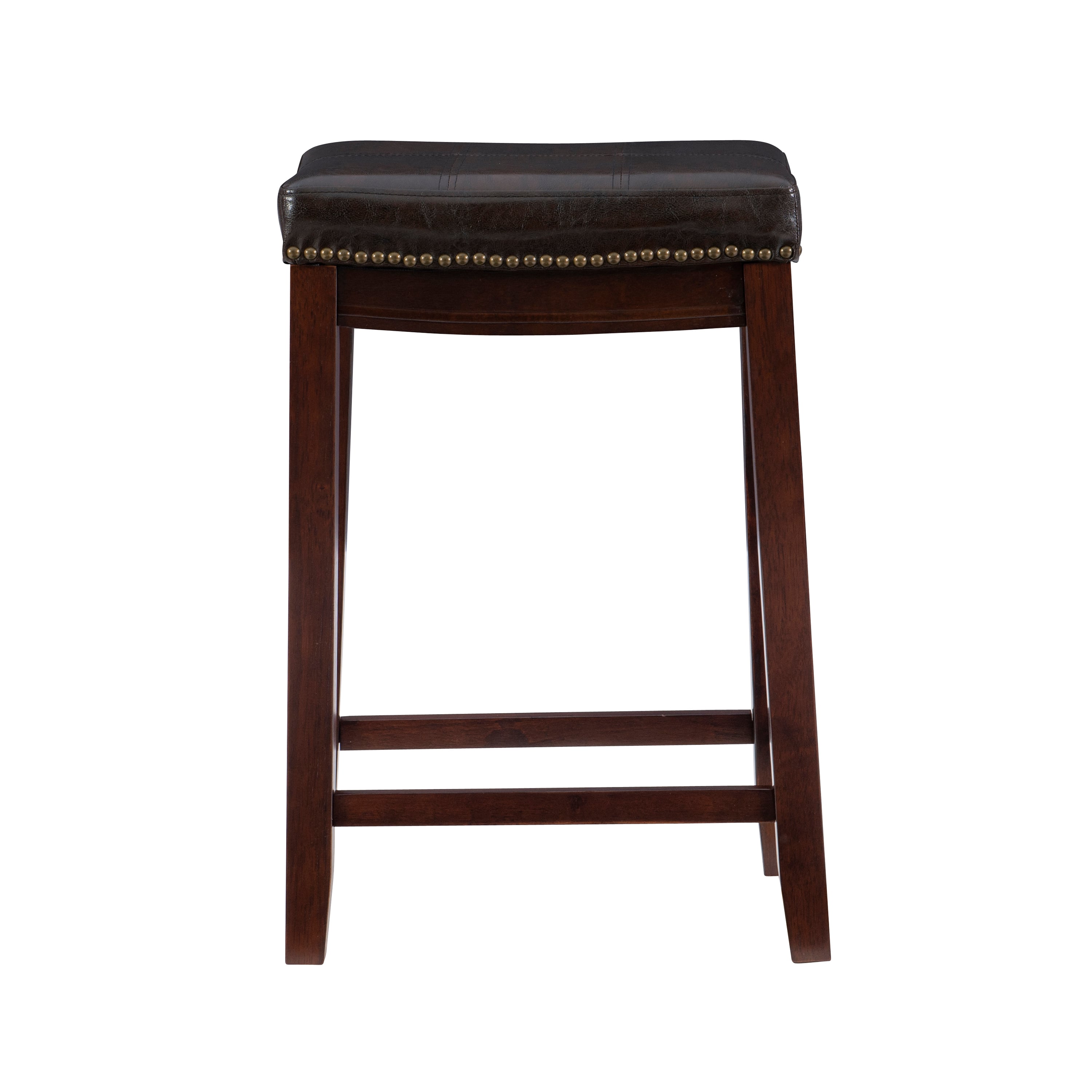 Linon Claridge Upholstered Counter Stool