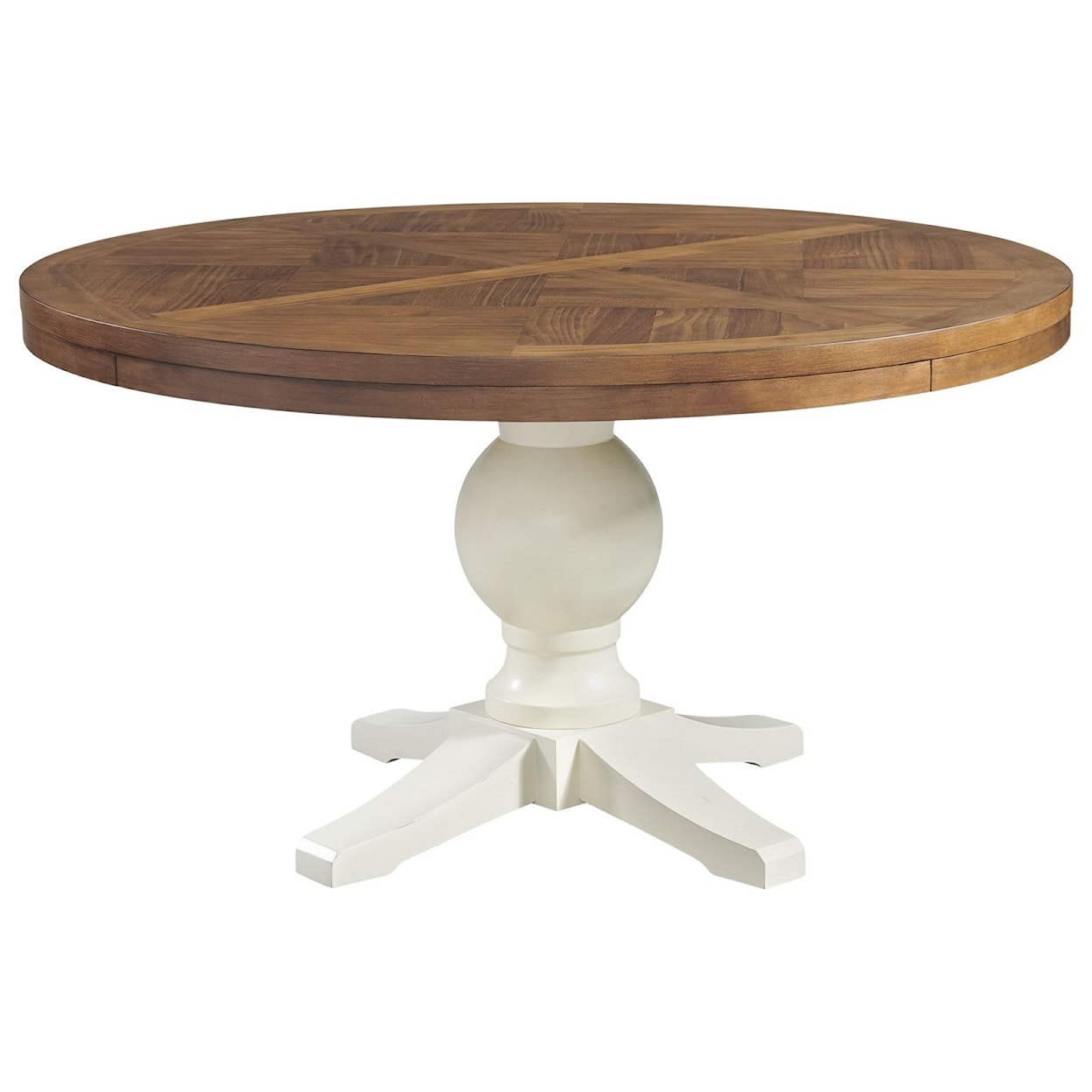 Elements International Park Creek- Round Standard Height Dining Table