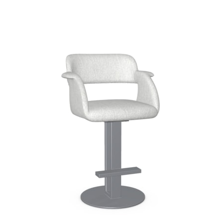 Upholstered Counter Height Swivel Stool
