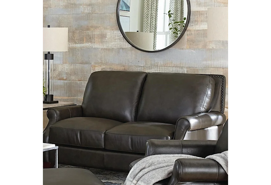 Club Level - Greyson Loveseat by Bassett at Esprit Decor Home Furnishings