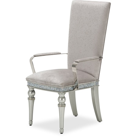 Upholstered Arm Dining Chair
