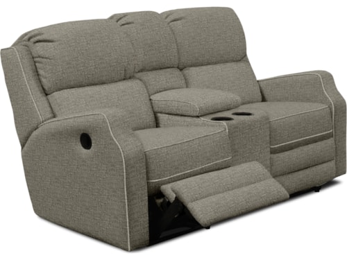 Casual Reclining Loveseat