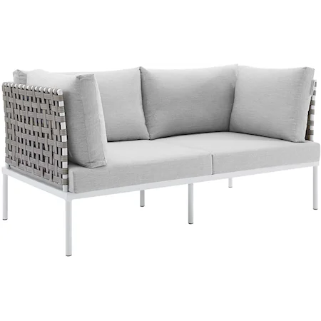 Outdoor Aluminum Loveseat