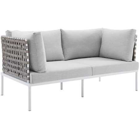 Outdoor Aluminum Loveseat