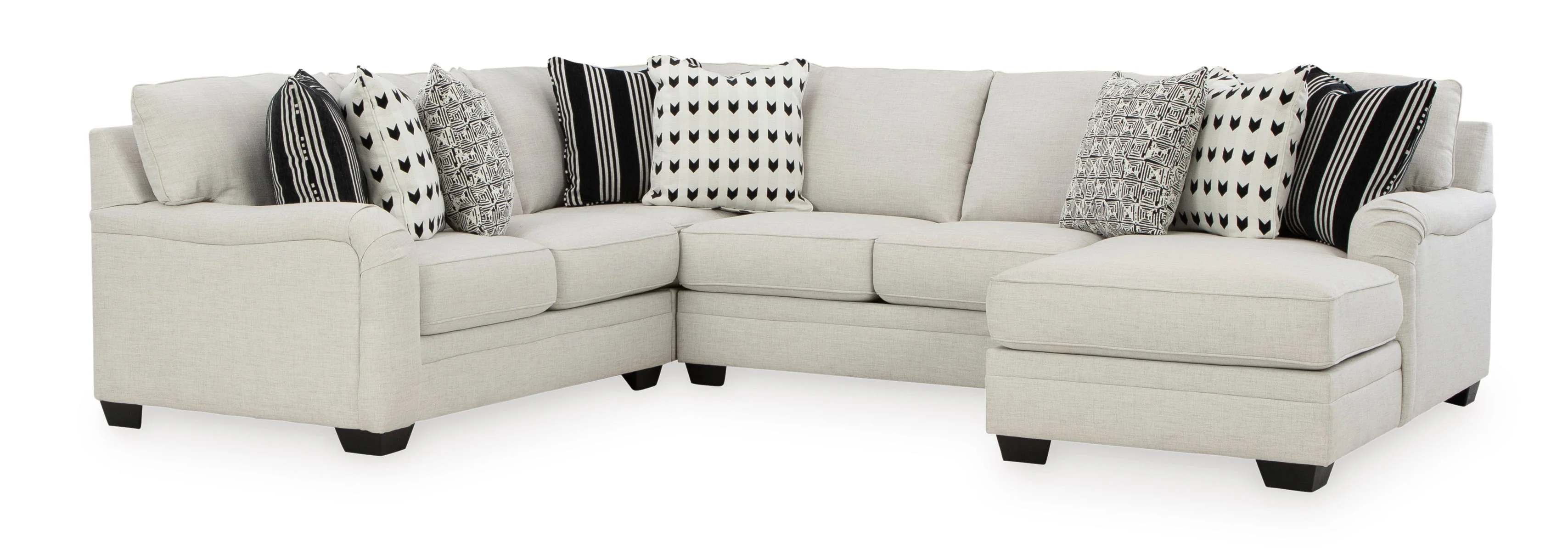 Signature Design by Ashley Huntsworth 39702S4 4-Piece Sectional with ...