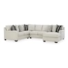 Signature Design by Ashley Furniture Huntsworth 4-Piece Sectional with Chaise