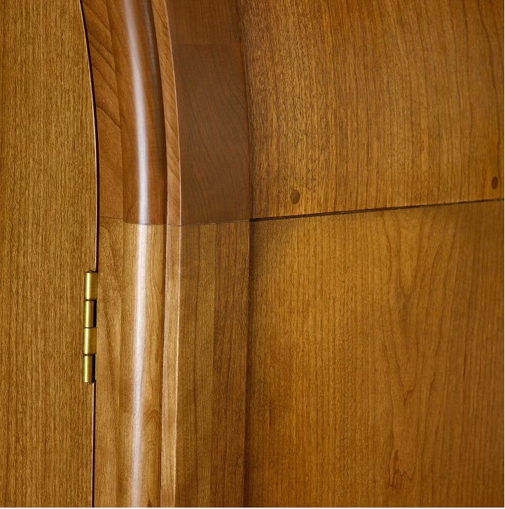 Stickley Martine Arced Bar Cabinet