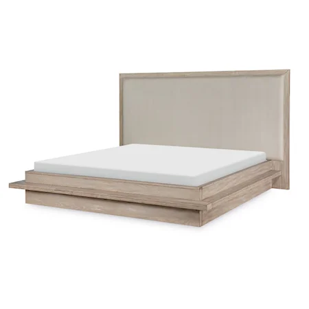 Contemporary Queen Upholstered Bed