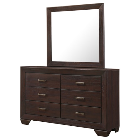 6-drawer Dresser w/ Mirror