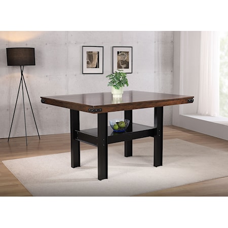 60-inch Counter Height Dining Table