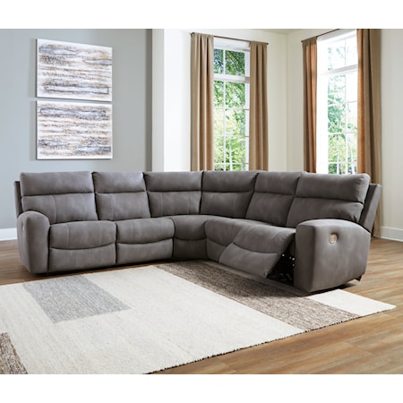 5-Piece Power Reclining Sectional