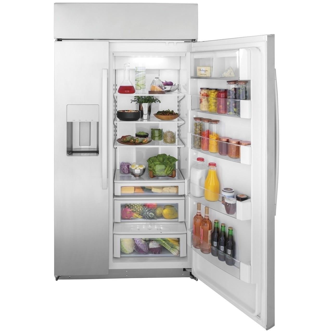 GE Appliances Refrigerators Side By Side Built In Refrigerator