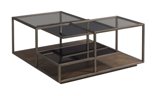 Contemporary Square Coffee Table