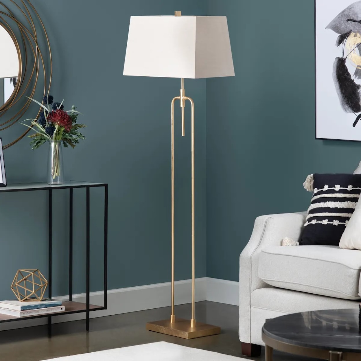 Crestview Collection Lighting Floor Lamp