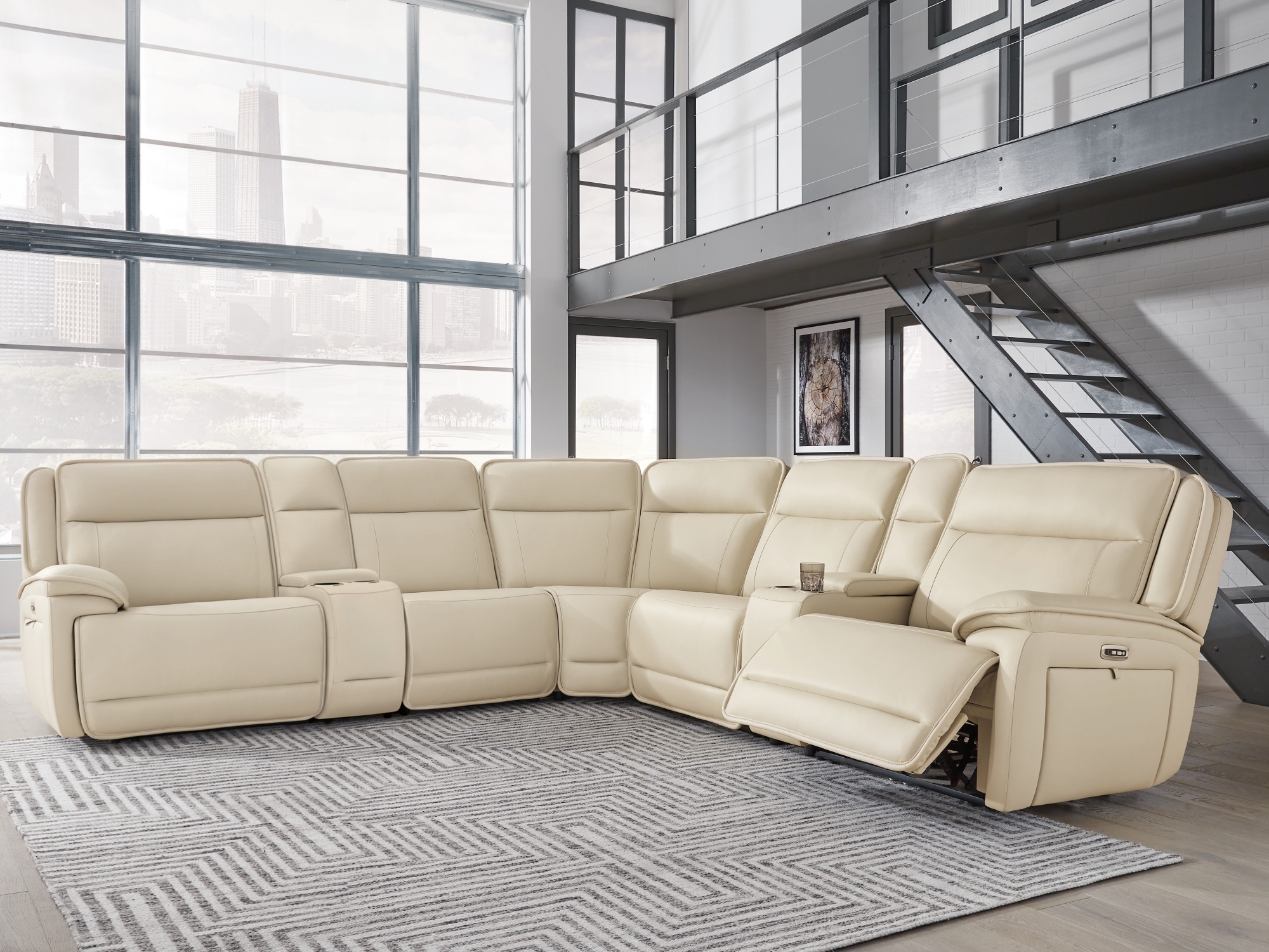 Signature Design by Ashley Double Deal Reclining Sectional