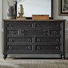 Libby Americana Farmhouse 9-Drawer Dresser