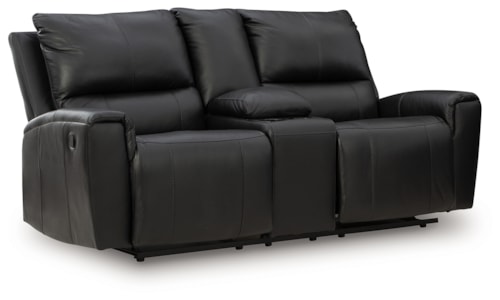 Reclining Loveseat With Console