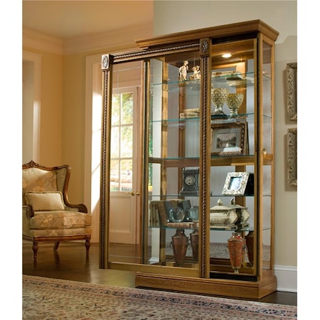 Two-Way Sliding Door Curio