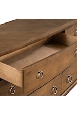 Wynwood, A Flexsteel Company Bellevue Transitional 6-Drawer Dresser