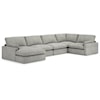 Signature Design by Ashley Sophie 5-Piece Sectional with Chaise