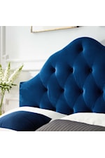 Modway Sovereign Queen Upholstered Fabric Headboard