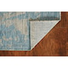 Kas Provo 2’7” x 3’11” Teal Strokes Rug