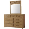 Riverside Furniture Bozeman Dresser & Mirror Set