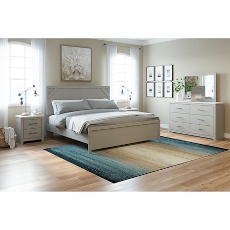 King Panel Bed