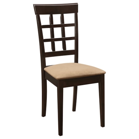 Lattice Back Dining Side Chair