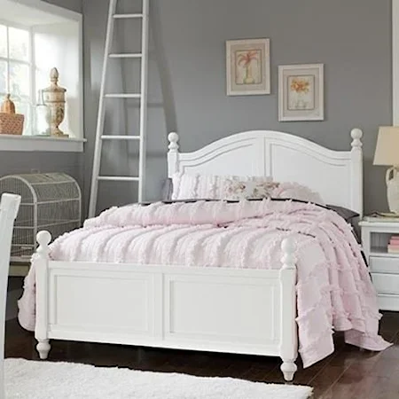 Full Bed with Arched Headboard