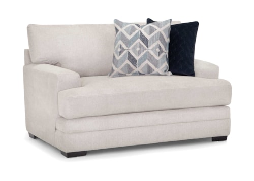 Contemporary Chair and a Half