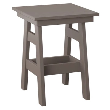 22" Square Balcony Table