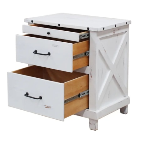 2-Drawer Nightstand