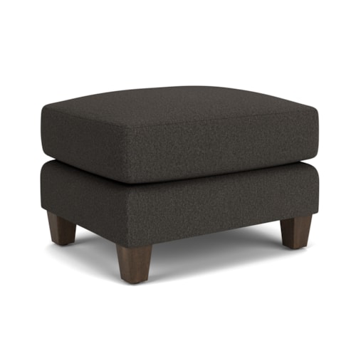 Transitional Rectangle Ottoman