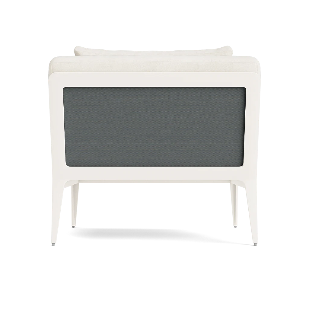 Still Armless Chair w/Throw Pillow