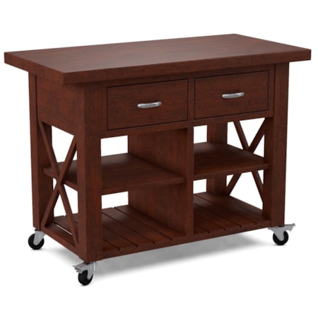 X-Side Kitchen Island