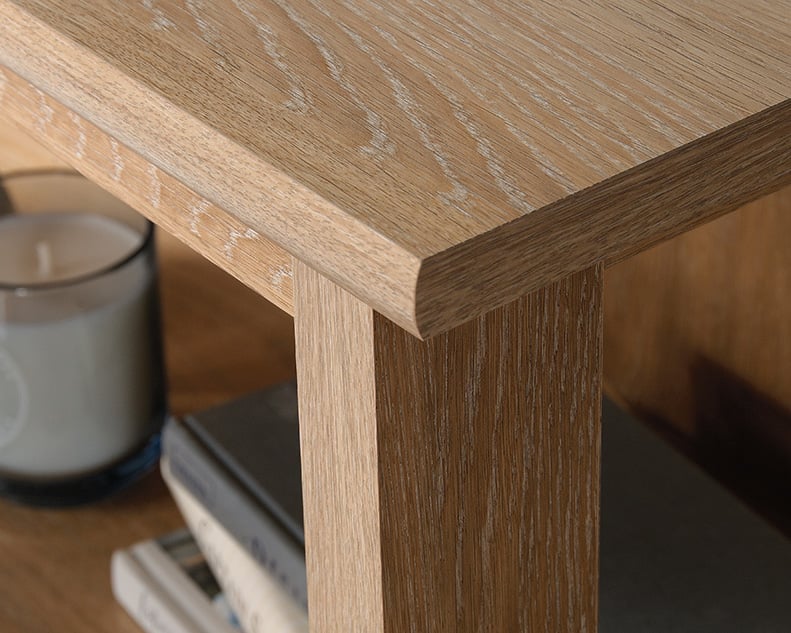 Sauder August Hill 3-Shelf Double Door Bookcase