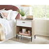 Sauder Anda Norr 1-Drawer Nightstand