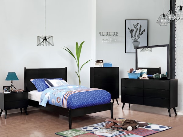 4 Pc. Twin Bedroom Set