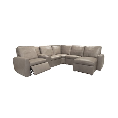 6-Piece Power Reclining Sectional Sofa