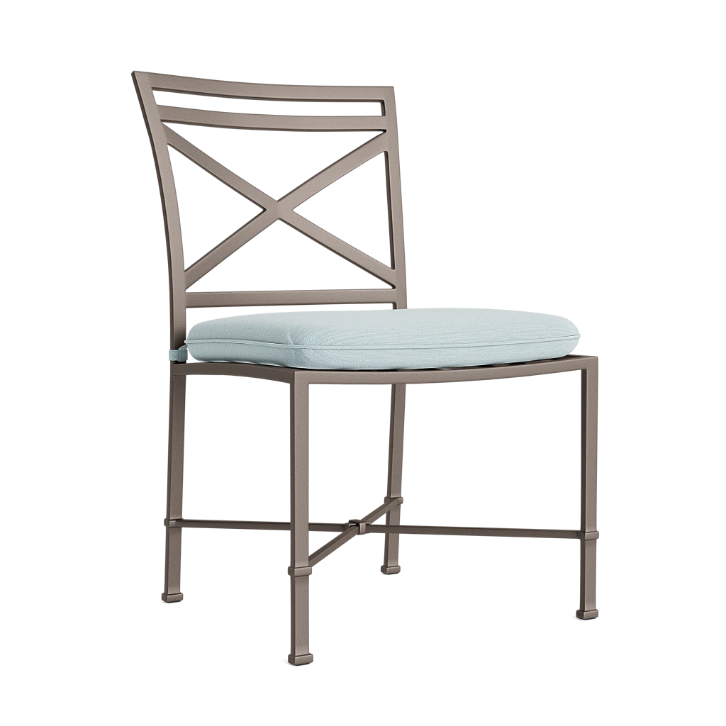 X-Back Dining Side Chair w/Seat Cushion