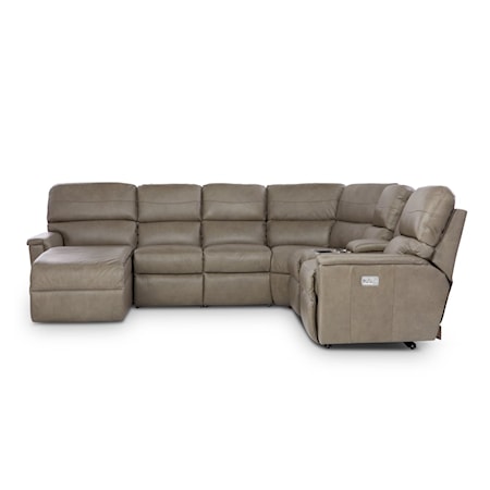 5-Seat Reclining Sectional Sofa